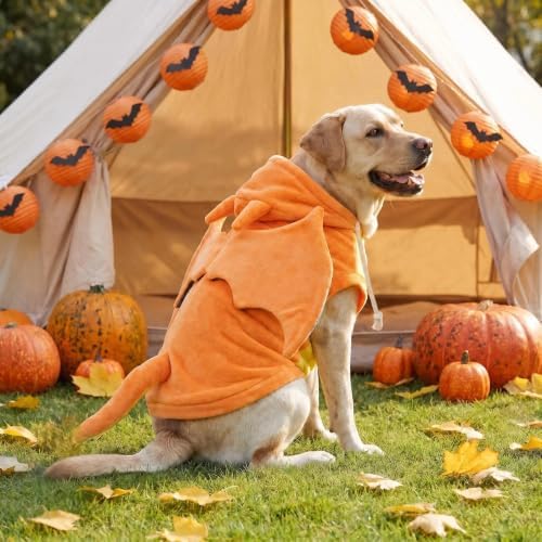 Halloween Large Dog Wing of Fire Dragon Costume Outfits,6XL - Image 2