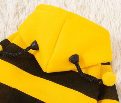 Halloween Bee Costume Apparel Outfits for Small Dogs and Cats (X-Large) - Image 6