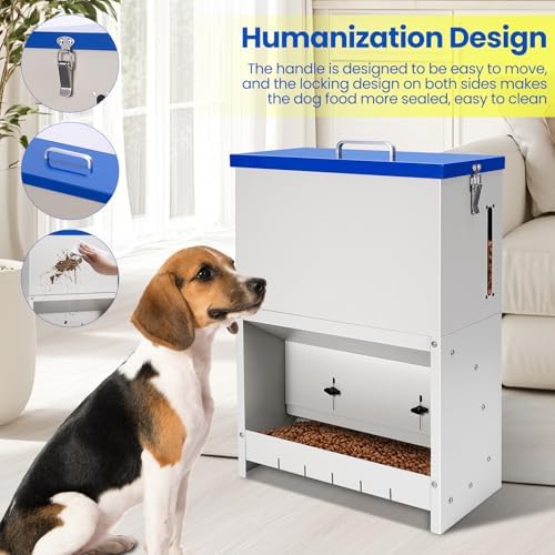 22lbs Gravity Dog Feeder - Automatic Dog Feeder Large Breed