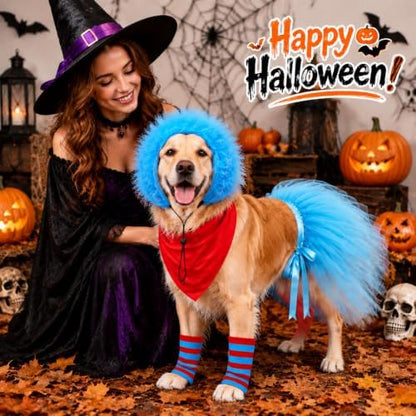 Mepase 5 Pcs Dog Halloween Costumes Puppy - Image 2