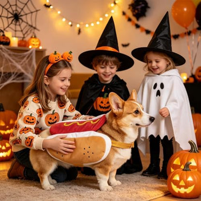 Halloween Dog Hot Dog Costumes Medium - Image 5