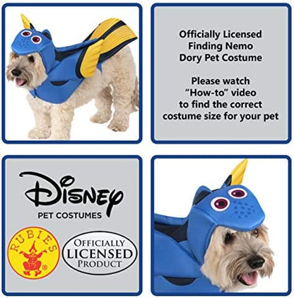Rubies Disney Finding Nemo: Dory Pet Costume for For Dogs or Cats, Medium - Image 2