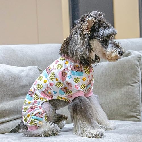 CuteBone Small Dogs Outfit Soft Puppy Onesies Pjs Dog Pajamas Pet Coat Cat Apparel Comfy Doggie Jumpsuit Bodysuit for All Seasons - Image 6