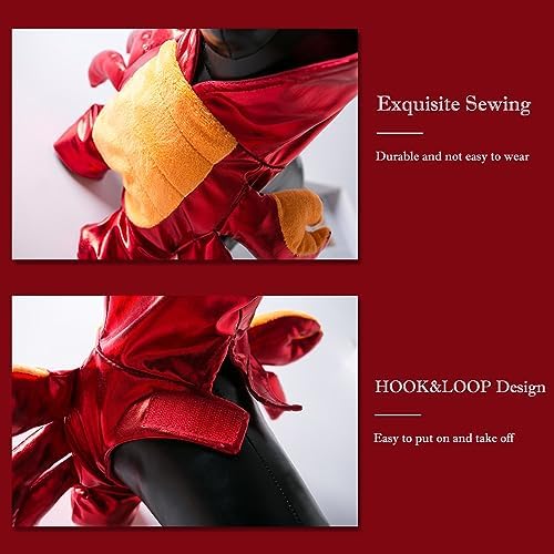 BAMY Halloween Dog Crab Costume,Funny Pet Hoodie,Cosplay Bulldog Apparel,S - Image 3