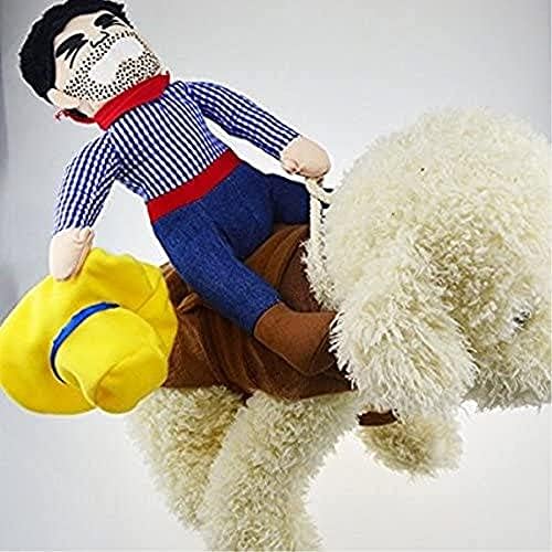 Idepet Halloween Cowboy Dog Costume Cosplay Apparel Riders Clothing - Image 5