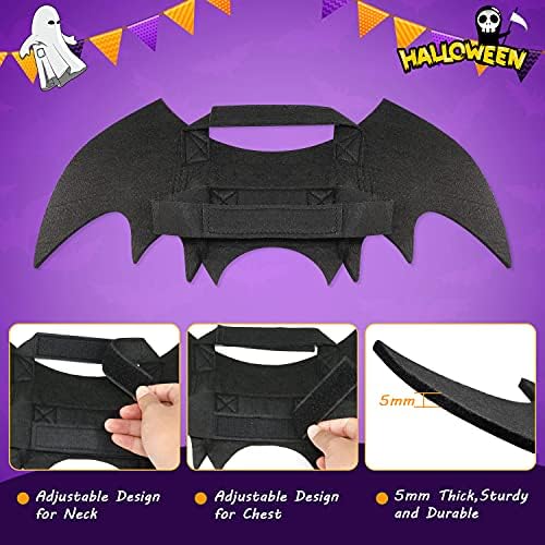 Rypet Cat Bat Costume XS, Cat Bat Wings, Dog Bat Costume Halloween Cosplay - Image 4