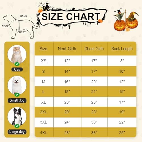 Hotumn Dinosaur Dog Halloween Costume Pet Dino Hoodie for Medium Dogs (X-Large, Yellow) - Image 4