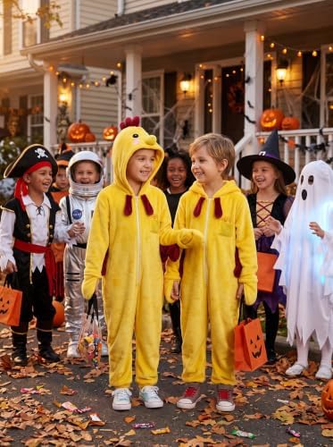Kids Animal Onesie Pajamas Boys Girls Animal Onesie Costume for Halloween Christmas Costume - Image 7