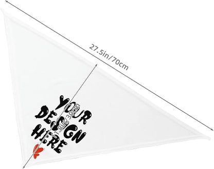 Custom Dog Bandana Add Your Text Photo Name Personalized Neckwear Bandanas Soft Customized Pet Scarf with Your Design Funny Gifts for Cat Dog Pet Style 06