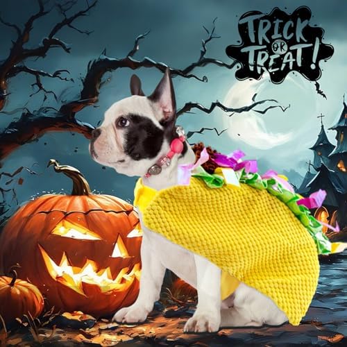 Taco Dog Halloween Costumes Dog Costumes Pet Costumes for Dogs - Funny Halloween & Christmas Apparel for Small & Medium Dogs Cats Puppy - Image 5