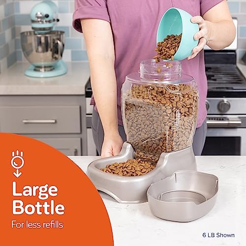 Petmate Pet Cafe Feeder for Dogs and Cats, Pearlescent