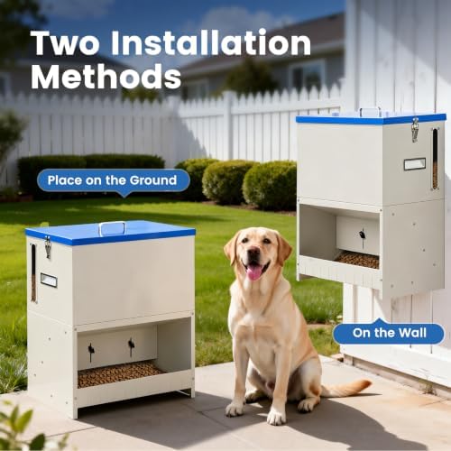 50lbs Automatic Dog Feeder- Gravity Dog Feeder for Large Dog