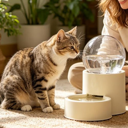 Automatic Pet Feeder Auto Dog Watering Dispenser