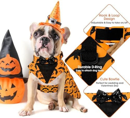 Kuoser Dog Tuxedo, Dog Suit and Bandana Set, Dogs Costume with D-Ring - Image 3