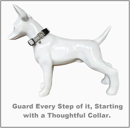 SuperBuddy Dog Collar and Leash,Breathable Adjustable Dog Collar-Safe Buckle-Collars for Small Medium Large Pet