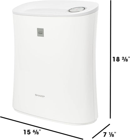 SHARP Air Purifier for Small Rooms – Covers up to 690 sqft in one hour, True HEPA Filter Air Purifier for Bedroom, Office or Dorm Room, Dust, Smoke, Pollen - FPF30UH