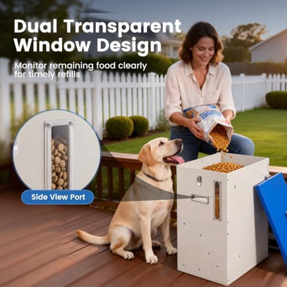 50lbs Automatic Dog Feeder- Gravity Dog Feeder for Large Dog