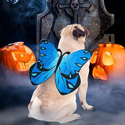 Dog Halloween Costumes Butterfly Wings Cat Dog Costume Fairy Wings Clothes - Image 5