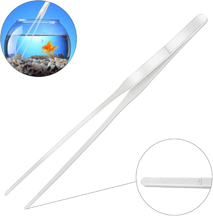 LILYS PET Stainless Steel Aquarium Tank Aquatic Plant Tools Sets (3 in 1)