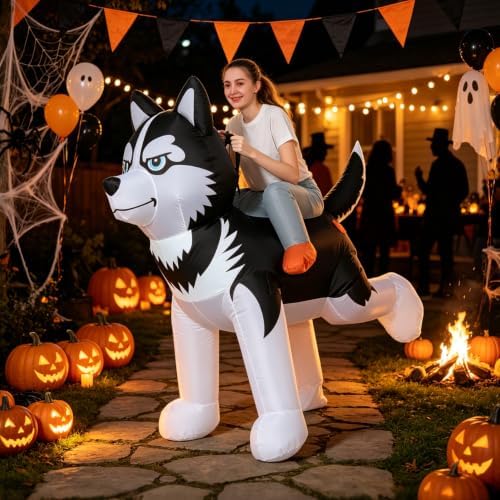 Inflatable Costume for Adult Ride on Animal Blow up Costumes Inflatable Halloween Costumes Fancy Dress Adults - Image 2