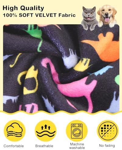 CuteBone Dinosaur Costume Dog Pajamas, Stretchy Spandex Crystal Velvet Sleepwear Coat for Small Dogs, Soft & Warm Pet Outfit Clothes for Cold Weather, Cozy Pullover Design COSP01XXL - Image 4