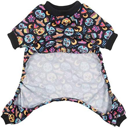 CuteBone Small Dogs Outfit Soft Puppy Onesies Pjs Dog Pajamas Pet Coat Cat Apparel Comfy Doggie Jumpsuit Bodysuit for All Seasons - Image 7