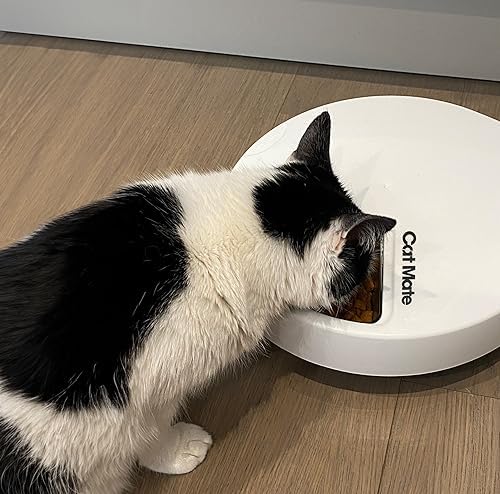 Cat Mate Replacement Bowl with Stainless Steel Inserts for 5-Meal Feeder