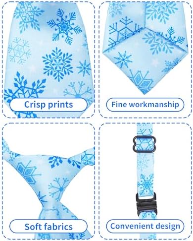 PET SHOW 10 Pack Winter Dog Ties Neckties XS for Small Dogs - Image 2