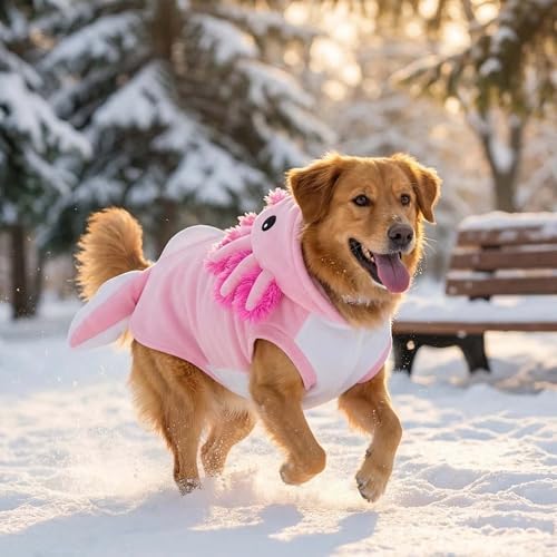 FLAdorepet Halloween Large Dog Axolotl Costume Party Outfit Dress Up,6XL - Image 5