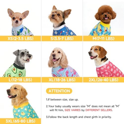 XPUDAC Christmas Dog Pajamas Dog Clothes for Small Medium Dogs Boy Girl Cute Holiday Puppy Outfit Pjs Bodysuit for Doggie Onesies Cat Apparel, Red, Green, L - Image 5