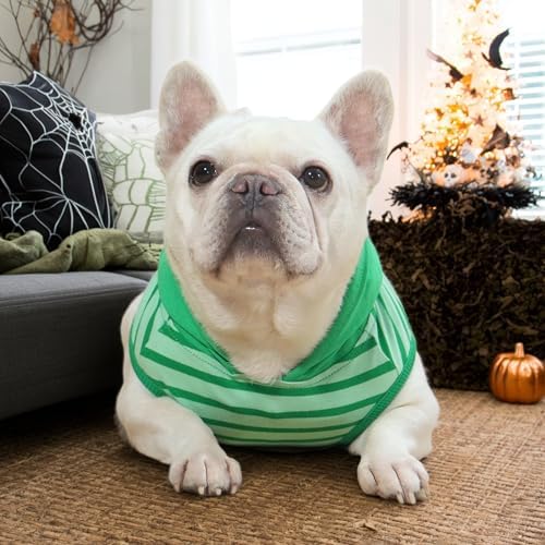 Dog Halloween Costumes Frenchie Clothes Dog Frog Costume - Image 3