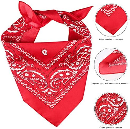 Yewong Pet Cowboy Costume Accessories - Dog Cat Pet Size Cowboy Hat and Bandana Scarf West Accessories for Puppy Kitten Party Festival and Daily Wearing Set of 2 (Coffee) - Image 4