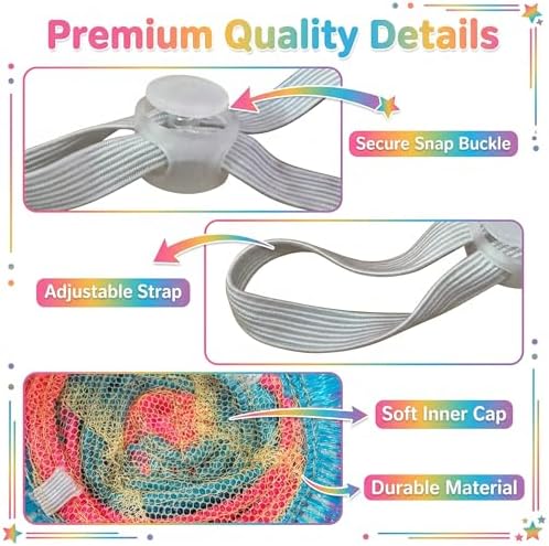 6-Piece Fun Pet Wig Set Cosplay Wigs & Costumes for Cats and Dogs - Ideal for Christmas, Pet Festivals, Halloween and Other Parties - Image 7