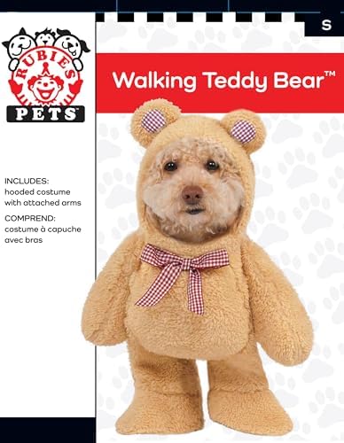 Rubies Walking Teddy Bear Pet Costume for Dogs or Cats, XXXL - Image 2