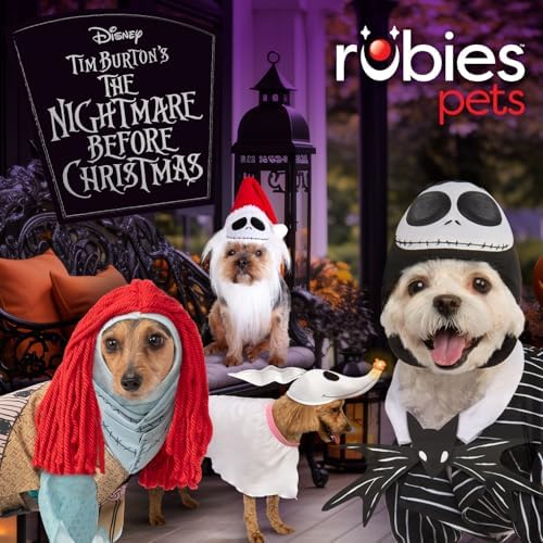 Disney Nightmare Before Christmas: Zero Pet Costume for For Dogs or Cats by Rubies, Medium - Image 2