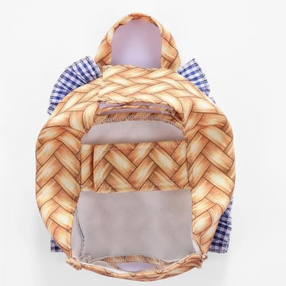 Basket Dog Costume Dog Halloween Costumes Small Pet Basket Cosplay Costume - Image 7