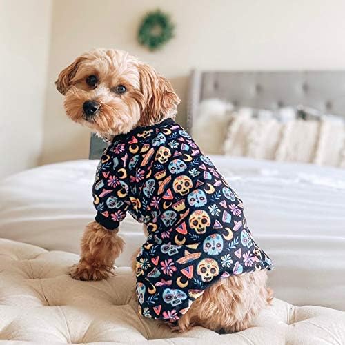 CuteBone Small Dogs Outfit Soft Puppy Onesies Pjs Dog Pajamas Pet Coat Cat Apparel Comfy Doggie Jumpsuit Bodysuit for All Seasons - Image 5