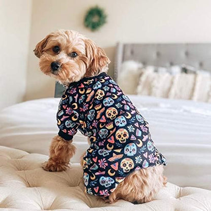CuteBone Small Dogs Outfit Soft Puppy Onesies Pjs Dog Pajamas Pet Coat Cat Apparel Comfy Doggie Jumpsuit Bodysuit for All Seasons - Image 5