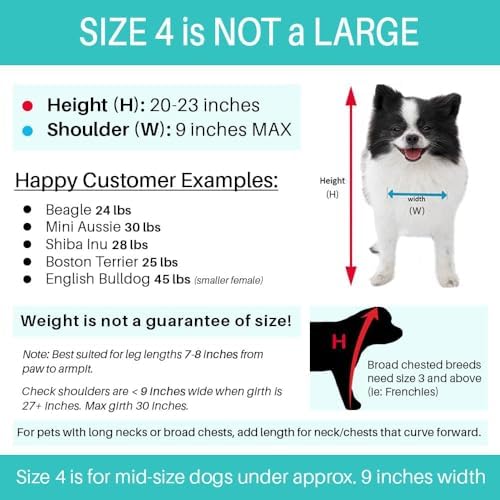 Pandaloon Dog Halloween Costume - As Seen on Shark Tank - Patented - Funny Costume with Arms for Small and Medium Dogs and Cats (Bunny, Size 4(20-23 in Height at TOP of Head,Girth<27 in)) - Image 3