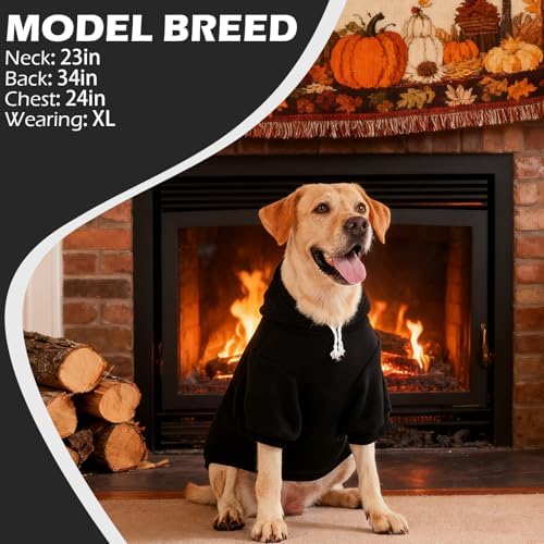 EXPAWLORER Dog Hoodies for Small Medium Large Dogs,Thanksgiving Turkey L - Image 7