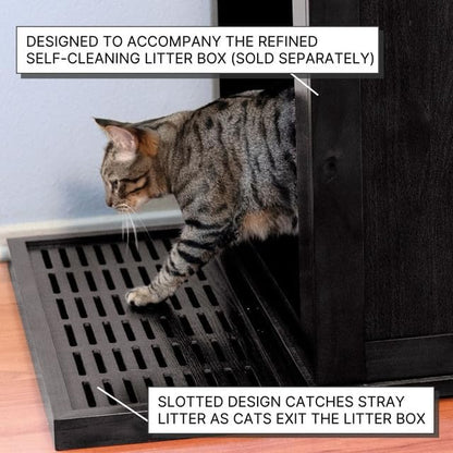 Refined Self Cleaning Litter Box Cabinet-Litter Catch Smoke