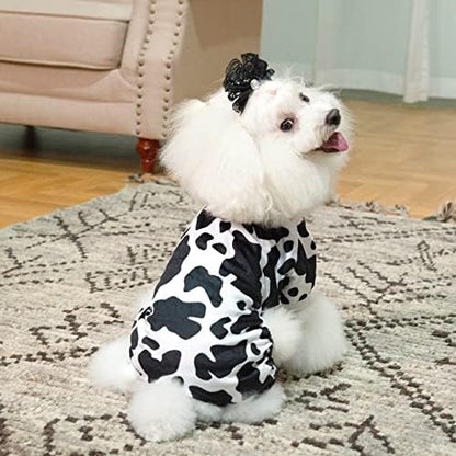 CuteBone Dog Pajamas Costumes Fleece Pet Clothes Puppy Onesie Winter Holiday Cute Cat Jammies Keep Your Pet Warm in the Cold Weather P222XS - Image 6