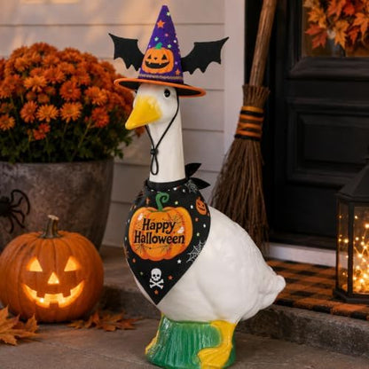 2 Pcs Halloween Pet Hat Bandana Set, Witch Pumpkin Costumes for Dogs - Image 7