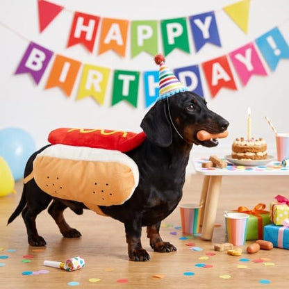 hoyuwak Hot Dog Pet Costume Funny Cute Food Hot Dog Costume - Image 6