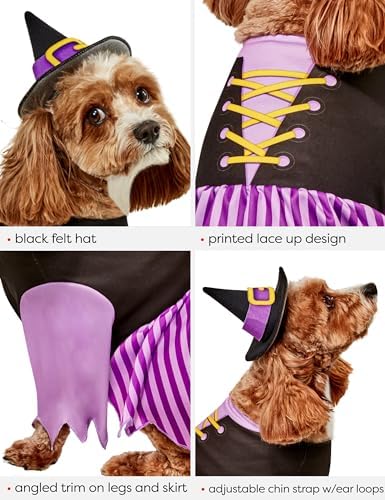 Rubies Witch Pet Costume for Dogs or Cats, Large - Image 5