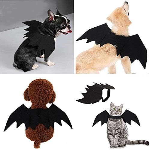 Cat Halloween Costume Bat Wing Pet Apparel for Small Dog Puppy Kitty Kitten - Image 6