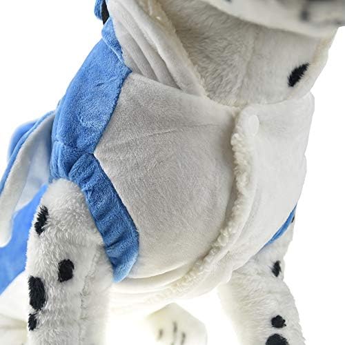 FLAdorepet Halloween Large Dog Shark Costume Outfit Fleece Warm Clothes,XXL - Image 7