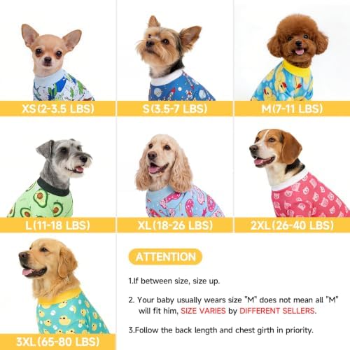 XPUDAC Dog Halloween Pajamas for Small Medium Dogs Pumpkin Costume Soft Puppy Clothes Pet Outfit Doggy Jumpsuits, Large - Image 5