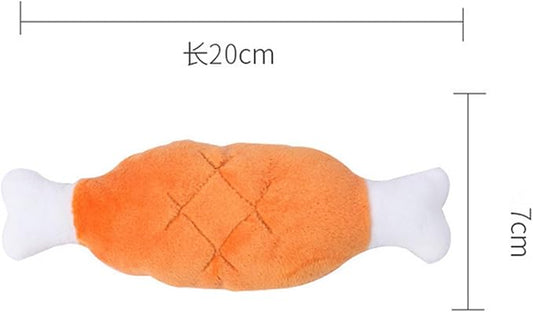 Aggressive Chew Toys for Large Dogs, Soft Durable Fabric Indestructible Small Dog Toy,Interactive Funny Plush Heavy Duty Dog Toy for Small Medium Breeds Anxiety Relief Teething Playing Home Puppy