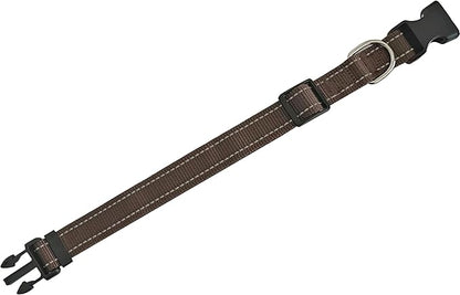 Adjustable Nylon Dog Collar, Reflective Collar 1 Inch 3/4 Inch 5/8 Inch Wide, for Large Medium Small Dogs